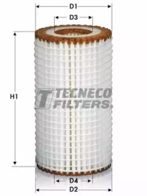 TECNECO FILTERS ol02081e -  Масляный фильтр